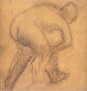 Woman drying herself, Edgar Degas